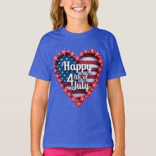 American Soul: Classic Vibes van 4 juli T-shirt