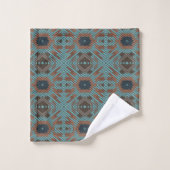 American Southwest Tribal Patterned Art And Colors (Gant de toilette)