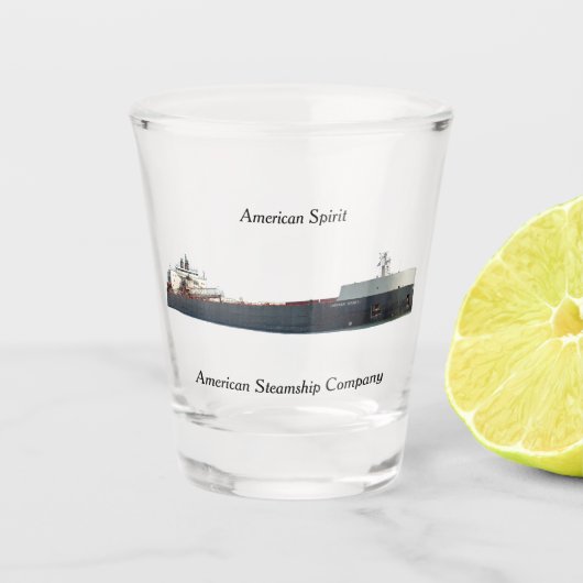 American Spirit abattu verre (Devant)