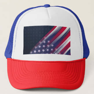 American Spirit Trucker Hat – Red, White & Blue Bo Pet