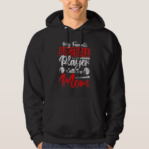 American Sport Baseball Player Ma Moederdag Bas Hoodie