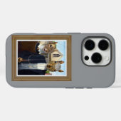 American Squirrel Gothic - grappig Case-Mate iPhone Case (Achterkant (horizontaal))