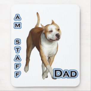 American Staffordshire Dad 4 Muismat
