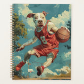 American Staffordshire Hondenbasketbal Planner (Voorkant)