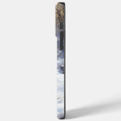 American Staffordshire liet het sneeuwKerstmis Case-Mate iPhone Case (Achterkant / Links)