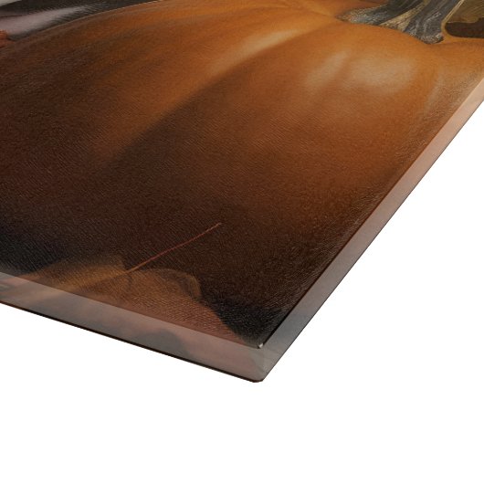 American Staffordshire Puppy Herfst Verrukking Snijplank (Hoek)