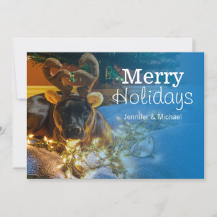 American Staffordshire Terrier Feestdagenkaart