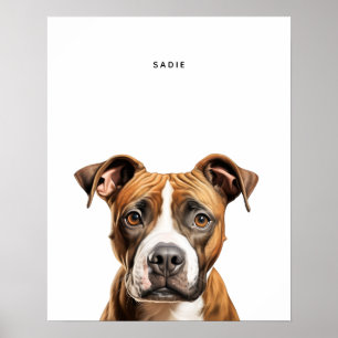 American Staffordshire Terrier Impression personna