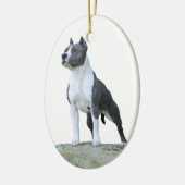 American Staffordshire Terrier (Pit Bull) Ornament (Links)