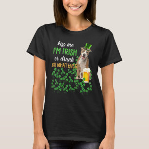 American Staffy kus me ik ben Iers of Drink of wat T-shirt