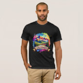 American State Map T-Shirts - Colorado USA map (Devant entier)