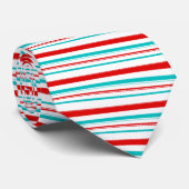 "American Stropdas" Stripe Pattern-Stropdas Stropdas (Opgerold)