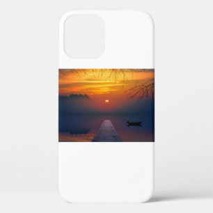 American Sunset (2) iPhone 12 Hoesje