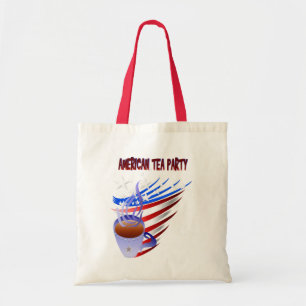 American Tea Party Bag Tote Bag