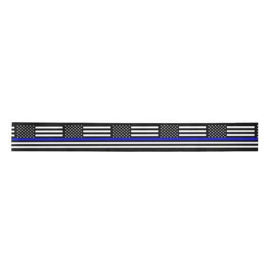American Thin Blue Line Decor Lint (Voorkant)