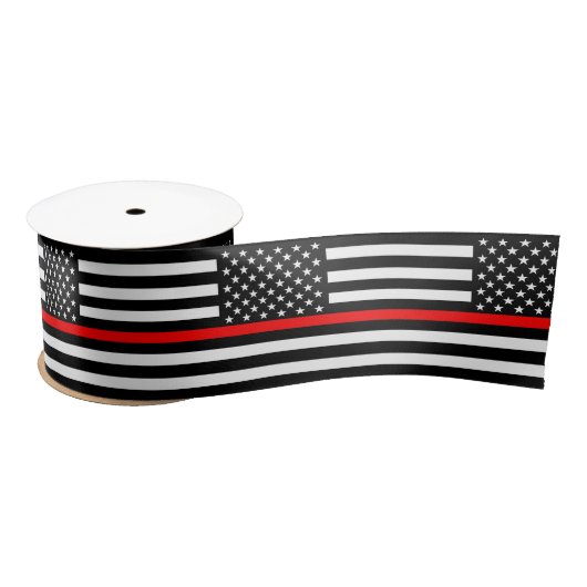 American Thin Red Line Decor Lint (Spoel)
