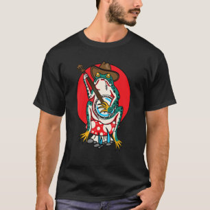 American Traditional Old School Tattoo Flash Frog T-shirt