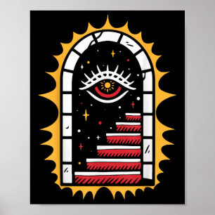 American Traditional Old School Tattoo Flash Ink S Poster