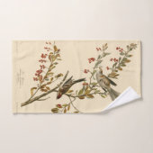 American Tree Sparrow, les oiseaux d'Amérique d'Au (Serviette à main)