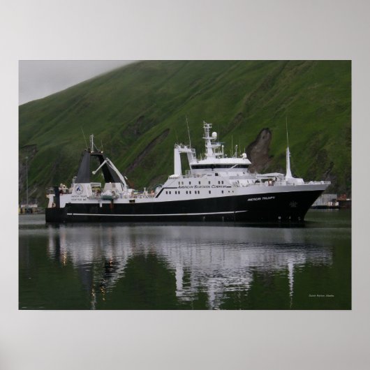 American Triumph, Fabrieksmatige Trawler Poster (Voorkant)