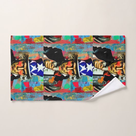 American Uncle Sam (Serviette à main)