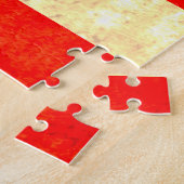 American US flag custom red white blue Legpuzzel (Zijkant)