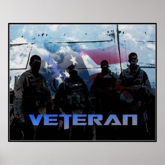 American Veteran Poster (Devant)