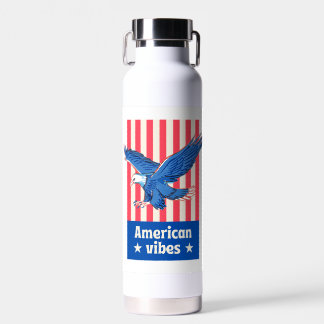 American Vibes Water Bottle - Patriottisch en vet  Waterfles