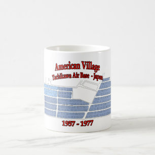 American Village Tachikawa Base aérienne Japan Mug