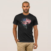 American Watchdog - Irish Terrier T-Shirt (Devant entier)