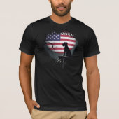 American Watchdog - Irish Terrier T-Shirt (Devant)