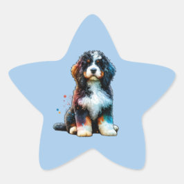 American Water Spaniel Dog Ster Sticker