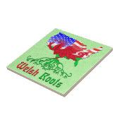 American Welsh Roots Tile Tegeltje (Zijkant)