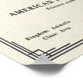 American White Pelican Zoology Series Poster (Coin)