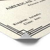 American White Pelican Zoology Series Poster (Coin)