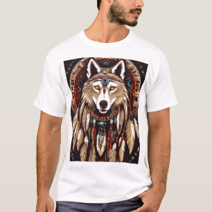 **American Wolf Logo Sale: Laat je merk los!** T-shirt