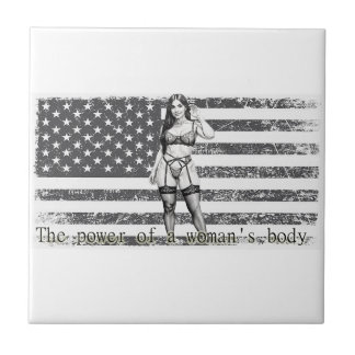 American woman Tegeltje