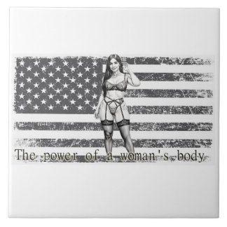 American woman Tegeltje