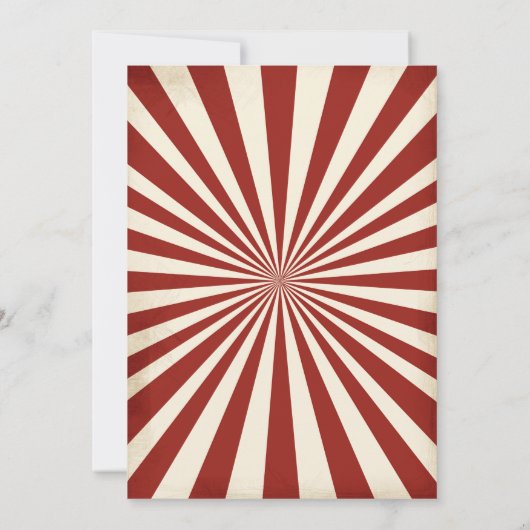 Americana 4 juli feestuitnodiging Kaart (Achterkant)