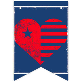Americana 4 juli vlaggenlijn vlaggetjes