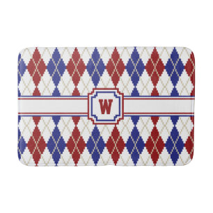 Americana Argyle badmat