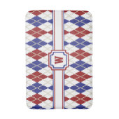 Americana Argyle badmat (Voorkant Verticaal)
