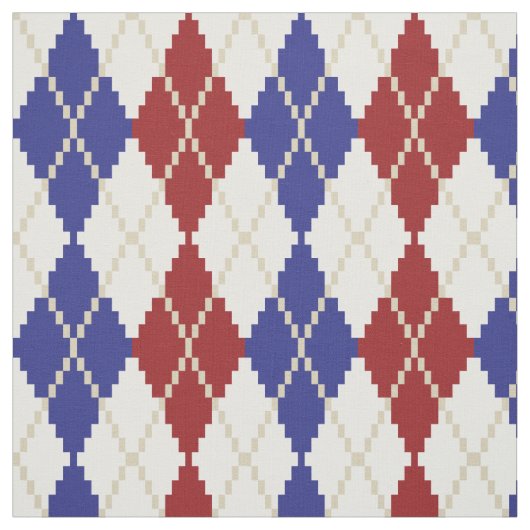 Americana Argyle Fabric Stof (Swatch)