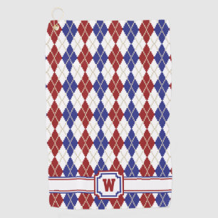Americana Argyle Golf Towel Golfhanddoek