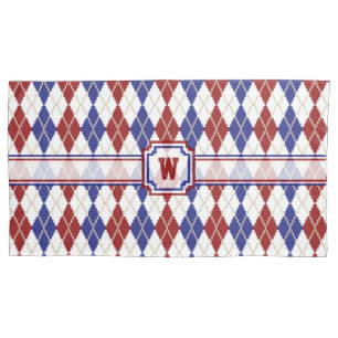 Americana Argyle Kussensloop