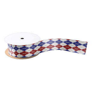 Americana Argyle Ribbon Lint