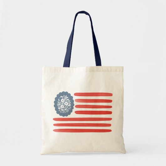 Americana-Canvas tas (Voorkant)