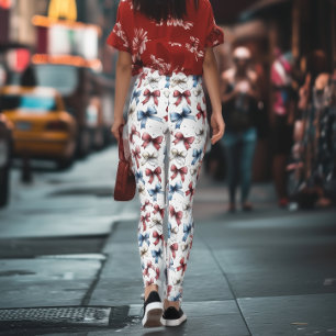 Americana Coquette Boog Leggings