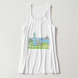 Americana Flowy Tanktop