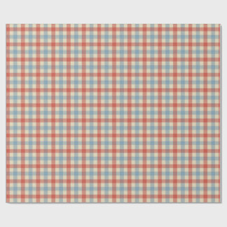 Americana Gingham Cadeaupapier